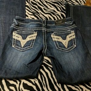 Vigoss bling bootcut jeans size 5/33